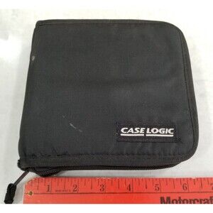 Case Logic Black CD Carrying Case Holds 24 discs